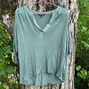Lucky Brand Green Blouse